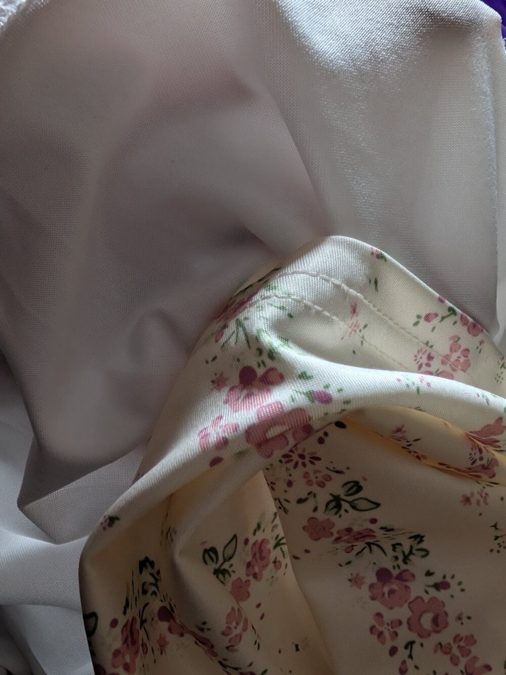 CIDER Floral Smocked Square Neck Summer Dress - Picture 8 of 8